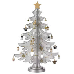 Raditional Metal Gold Christmas Tree Decoration Finish - Freestanding Christmas Decorations - thumbnail 3