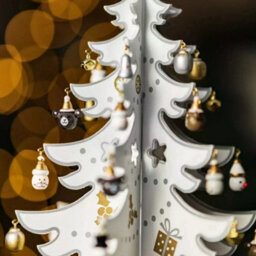 Raditional Metal Gold Christmas Tree Decoration Finish - Freestanding Christmas Decorations - thumbnail 8