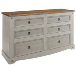 Core Products Premium Corona Grey, 3+3 Chest Of Drawers H83.3Cm X W132.0Cm X D43Cm - thumbnail 7