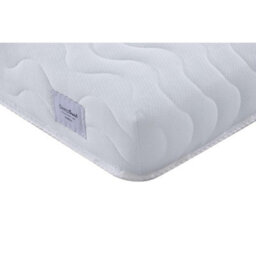 Single Bed Frame & Mattress Black Velvet Fabric Birlea Sleepsoul Paris 3Ft - thumbnail 2