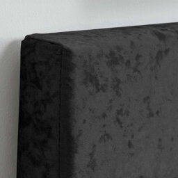 Single Bed Frame & Mattress Black Velvet Fabric Birlea Sleepsoul Paris 3Ft - thumbnail 4