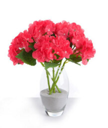 5 Best Artificial Pink Single 35Cm Hydrangea Flower Stems - thumbnail 1