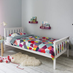 Nöa & Nani Noa & Nani Single Bed In Classic White Dorset - thumbnail 1