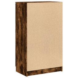 Vidaxl Shoe Cabinet Smoked Oak 59X35X100 Cm Engineered Wood - thumbnail 6