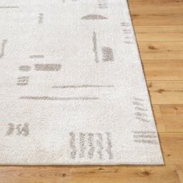 Livabliss Fossay Shaggy-Washable Beige Grey Modern Hig Pile Living Bedroom Rug 140 X 200 Cm Easy Care, Non Shedding - thumbnail 5