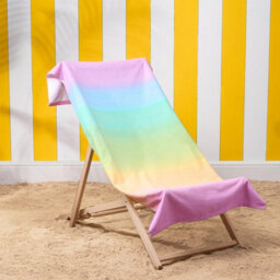 OHS Ombre Towel Bath Quick Dry Summer Travel Microfibre Absorbent Swim