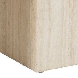 Wyld Haus Munkebo Set Of 2 Light Travertine-Inspired Square Coffee Tables (Pair) - thumbnail 5