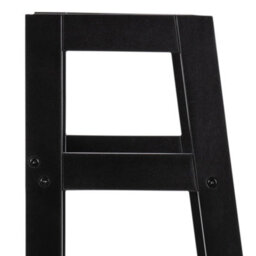 Furniture To Go Wally Bookcase With 4 Shelves In Black - thumbnail 6