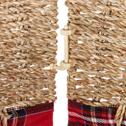 Beliani Christmas Tree Collar Marche Seagrass Natural 45 Cm - thumbnail 8