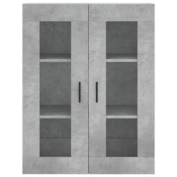 Berkfield Elegant Highboard Concrete Grey 69.5X34X180 Cm Engineered Wood - thumbnail 6