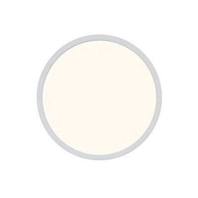 Nordlux Oja Plastic Ceiling Light 25,000 Hrs White,mains Led - image 1