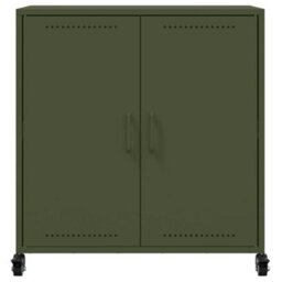 Walplus Sideboard Olive Green 68X39X72 Cm Steel - thumbnail 6