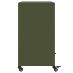 Walplus Sideboard Olive Green 68X39X72 Cm Steel - thumbnail 7