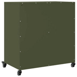 Walplus Sideboard Olive Green 68X39X72 Cm Steel - thumbnail 8