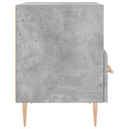 Berkfield Modern Bedside Cabinets 2 Pcs Concrete Grey 40X35X47.5 Cm Engineered Wood - thumbnail 8