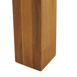 Beliani Garden Dining Table Livorno 210 Cm 90 Cm Acacia Wood Brown - thumbnail 7