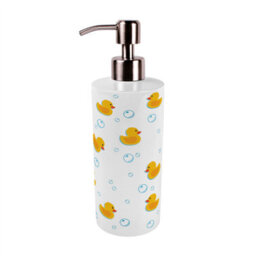 Purely Home Rubber Ducks Stainless Steel Soap Dispenser - Pump Action Refillable Bathroom & Kitchen Décor - thumbnail 4