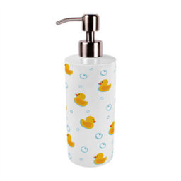 Purely Home Rubber Ducks Stainless Steel Soap Dispenser - Pump Action Refillable Bathroom & Kitchen Décor - thumbnail 1