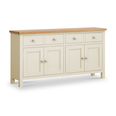 Farro Cream Extra Large Sideboard Cabinet Fully Assembled - By Roseland Furniture - image 1