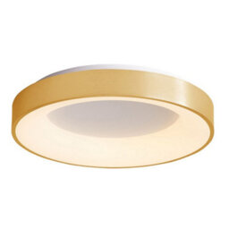 Luminosa Lighting Luminosa Modern Led Flush Ceiling Light Brushed Gold, Warm White 3000K 2750Lm Dimmable - thumbnail 3