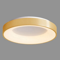 Luminosa Lighting Luminosa Modern Led Flush Ceiling Light Brushed Gold, Warm White 3000K 2750Lm Dimmable - thumbnail 2