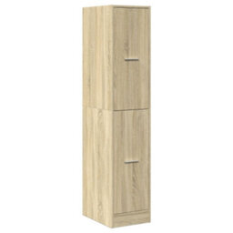 Walplus Apothecary Cabinet Sonoma Oak 30X41X144.5 Cm Engineered Wood - thumbnail 3