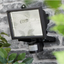 Taylor & Brown 400W Black Aluminium Halogen Floodlight With Pir Motion Sensor, 12M Range, 180 Adjustable Detection Angle - thumbnail 2