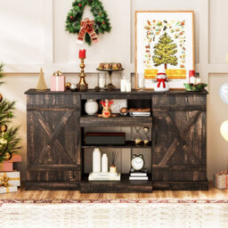 "Costway Tv Cabinet For Tvs Up To 68"" 150Cm Media Console Table-Clarks" - thumbnail 8