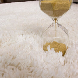 Loomed Cream Thick Soft Shaggy Area Rug 120X170Cm - thumbnail 5