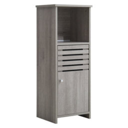 Living And Home Wooden Freestanding Bathroom Cabinet W 350 X D 350 X H 910 mm - thumbnail 3