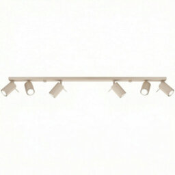 Luminosa Lighting Luminosa Ring Ceiling Spotlight Bar Taupe 6X Gu10 - thumbnail 1