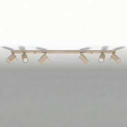 Luminosa Lighting Luminosa Ring Ceiling Spotlight Bar Taupe 6X Gu10 - thumbnail 2