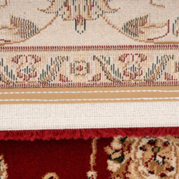 Loomed Gold Red Classical Oriental Floral Area Rug 280Cm X 380Cm - thumbnail 7