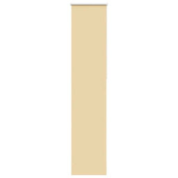 Berkfield Roller Blind Blackout Beige 60X230 Cm Fabric Width 55.7 Cm Polyester - thumbnail 2