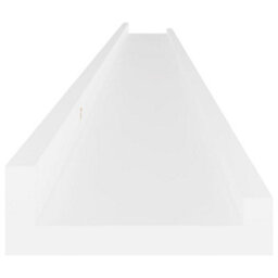 Vidaxl Wall Shelves 2 Pcs White 115X9X3 Cm - thumbnail 7