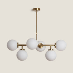 Edit Lautrec 6 Light Ceiling Bar Pendant Light Gold - thumbnail 6