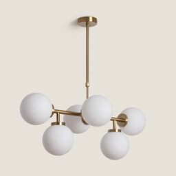 Edit Lautrec 6 Light Ceiling Bar Pendant Light Gold - thumbnail 2