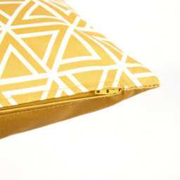 icon Indoor And Outdoor Geometric Pattern Waterproof Filled Cushion Yellow - thumbnail 7