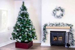 Christmas Tree World The 9Ft/270Cm Snowy Scots Pine Christmas Tree - thumbnail 9