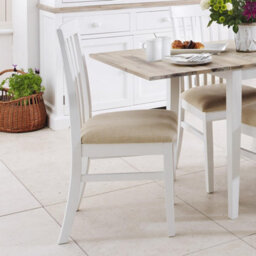 Statement Furniture Florence Highback Upholstered Chairs Set Of 2 - White - thumbnail 2