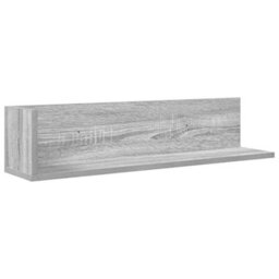 Berkfield Wall Shelves 2 Pcs Grey Sonoma 75X16.5X16.5 Cm Engineered Wood - thumbnail 5