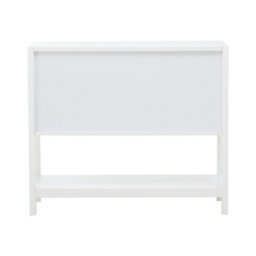 Orsina Versatile White Wood Side Cabinet, Rustic Bedside Cabinet, Easily Maintained Display Cabinet With Storage - thumbnail 6