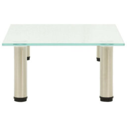 Berkfield Tv Stand Frosted 40X35X17 Cm Tempered Glass - thumbnail 3
