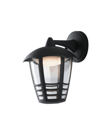 Luminosa Lighting Luminosa Cloe Outdoor Led Wall Lanterns Black, Ip44 800Lm 4000K 19.3X23X17Cm