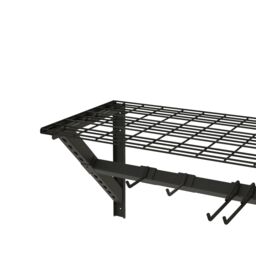 GoodHome Rand Black Garage Storage Rack With Hooks (H)412mm (W)968mm (D)400mm - thumbnail 5