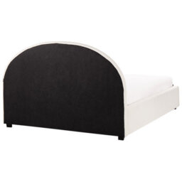 Beliani Ottoman Bed Boucle Vaucluse 160 X 200 Cm (Eu King Size) Off-White - thumbnail 8