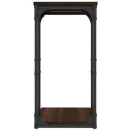 Berkfield Industrial Side Table Brown Oak 40X30X60 Cm Engineered Wood - thumbnail 6