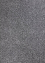 The Rugs Solid Design Low Pile Living Room Rugs In Grey Flex Collection 1000G - thumbnail 2