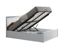 Rest Relax Manhattan White Wooden Ottoman Bed - thumbnail 6