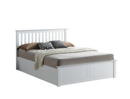 Rest Relax Manhattan White Wooden Ottoman Bed - thumbnail 5